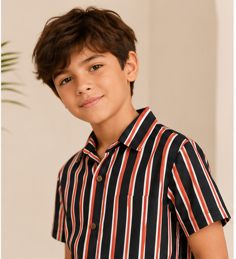 Boys Matching Shirt & Shorts Set